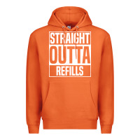 Carrot straight outta refills funny pharmacy technician pharmacist Premium Hoodie - artisFamous