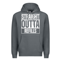 Rock straight outta refills funny pharmacy technician pharmacist Premium Hoodie - artisFamous