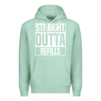 Seafoam straight outta refills funny pharmacy technician pharmacist Premium Hoodie - artisFamous
