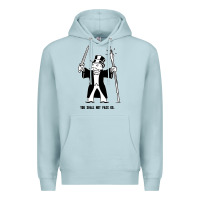 Blue Mist you shall not pass go Premium Hoodie - artisFamous