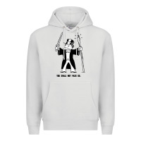 Dove Grey you shall not pass go Premium Hoodie - artisFamous