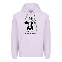 Lilac you shall not pass go Premium Hoodie - artisFamous