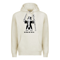 Oatmeal Heather you shall not pass go Premium Hoodie - artisFamous