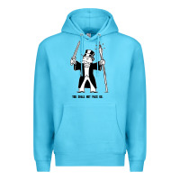 Ocean Blue you shall not pass go Premium Hoodie - artisFamous