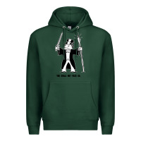 Sports Green you shall not pass go Premium Hoodie - artisFamous