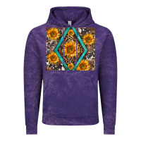 Cloud Purple sunflower tumbler Vintage Hoodie - BarkalooDesign