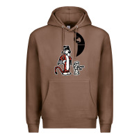 Chestnut hobbes and calvin Premium Hoodie - artisFamous