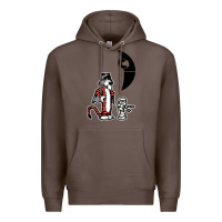 Coffee hobbes and calvin Premium Hoodie - artisFamous