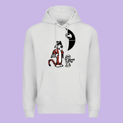 Hobbes And Calvin Premium Hoodie Designed By Artisfamous