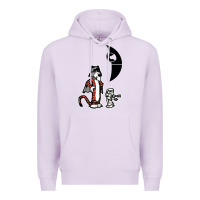 Lilac hobbes and calvin Premium Hoodie - artisFamous
