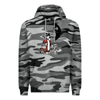 Slate Camo hobbes and calvin Premium Hoodie - artisFamous