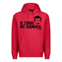 Cardinal be curious not judgemental Premium Hoodie - artisFamous