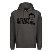 Smoke be curious not judgemental Premium Hoodie - artisFamous