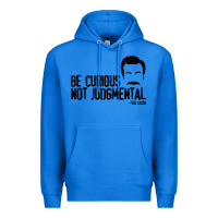 True Royal be curious not judgemental Premium Hoodie - artisFamous