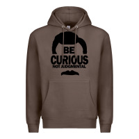 Coffee be curious not judgmental Premium Hoodie - artisFamous