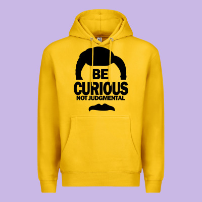 Be Curious Not Judgmental Premium Hoodie Designed By Artisfamous
