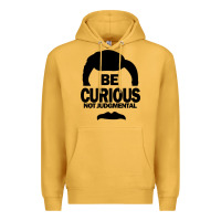 Mustard be curious not judgmental Premium Hoodie - artisFamous