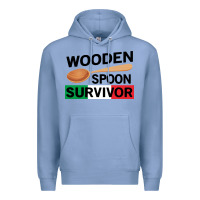 Colony Blue funny wooden spoon survivor Premium Hoodie - artisFamous