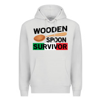 Dove Grey funny wooden spoon survivor Premium Hoodie - artisFamous