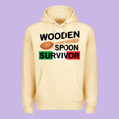 Funny Wooden Spoon Survivor Premium Hoodie Designed By Artisfamous
