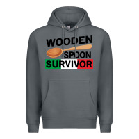 Rock funny wooden spoon survivor Premium Hoodie - artisFamous