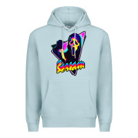 Blue Mist scream horror movie Premium Hoodie - artisFamous
