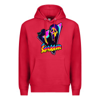 Cardinal scream horror movie Premium Hoodie - artisFamous