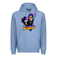 Colony Blue scream horror movie Premium Hoodie - artisFamous
