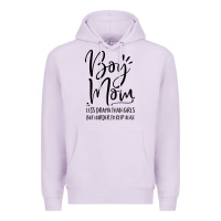 Lilac boy mom less drama than girls but harder to Premium Hoodie - artisFamous