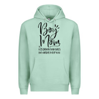 Seafoam boy mom less drama than girls but harder to Premium Hoodie - artisFamous