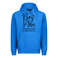 True Royal boy mom less drama than girls but harder to Premium Hoodie - artisFamous