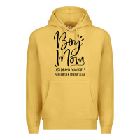 Antique Gold boy mom less drama than girls but harder to Premium Hoodie - artisFamous