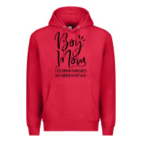 Cardinal boy mom less drama than girls but harder to Premium Hoodie - artisFamous