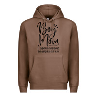 Chestnut boy mom less drama than girls but harder to Premium Hoodie - artisFamous
