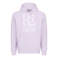Lilac boy mom less drama than girls but harder to Premium Hoodie - artisFamous