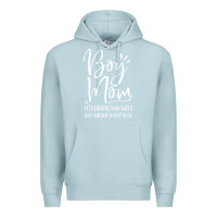 Blue Mist boy mom less drama than girls but harder to Premium Hoodie - artisFamous