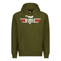 Army Green goose Premium Hoodie - artisFamous