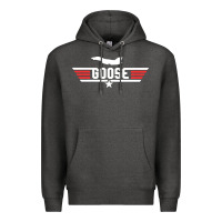 Charcoal Heather goose Premium Hoodie - artisFamous