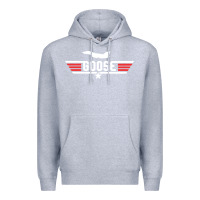 Heather Grey goose Premium Hoodie - artisFamous