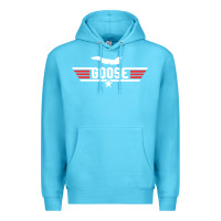 Ocean Blue goose Premium Hoodie - artisFamous