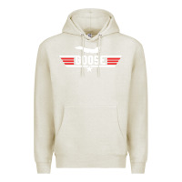 Oatmeal Heather goose Premium Hoodie - artisFamous