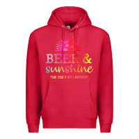 Cardinal the only bs i need is beer sunshine Premium Hoodie - artisFamous