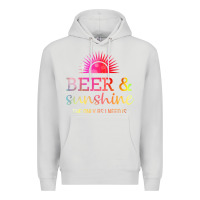 Dove Grey the only bs i need is beer sunshine Premium Hoodie - artisFamous