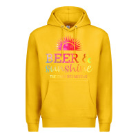 Lemon the only bs i need is beer sunshine Premium Hoodie - artisFamous