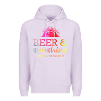 Lilac the only bs i need is beer sunshine Premium Hoodie - artisFamous