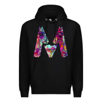Black maroon five Premium Hoodie - artisFamous
