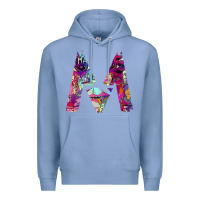 Colony Blue maroon five Premium Hoodie - artisFamous