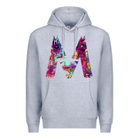 Heather Grey maroon five Premium Hoodie - artisFamous