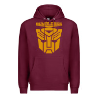 Burgundy bumblebee Premium Hoodie - artisFamous