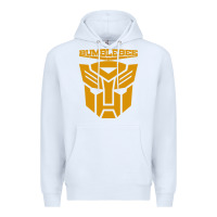 White bumblebee Premium Hoodie - artisFamous